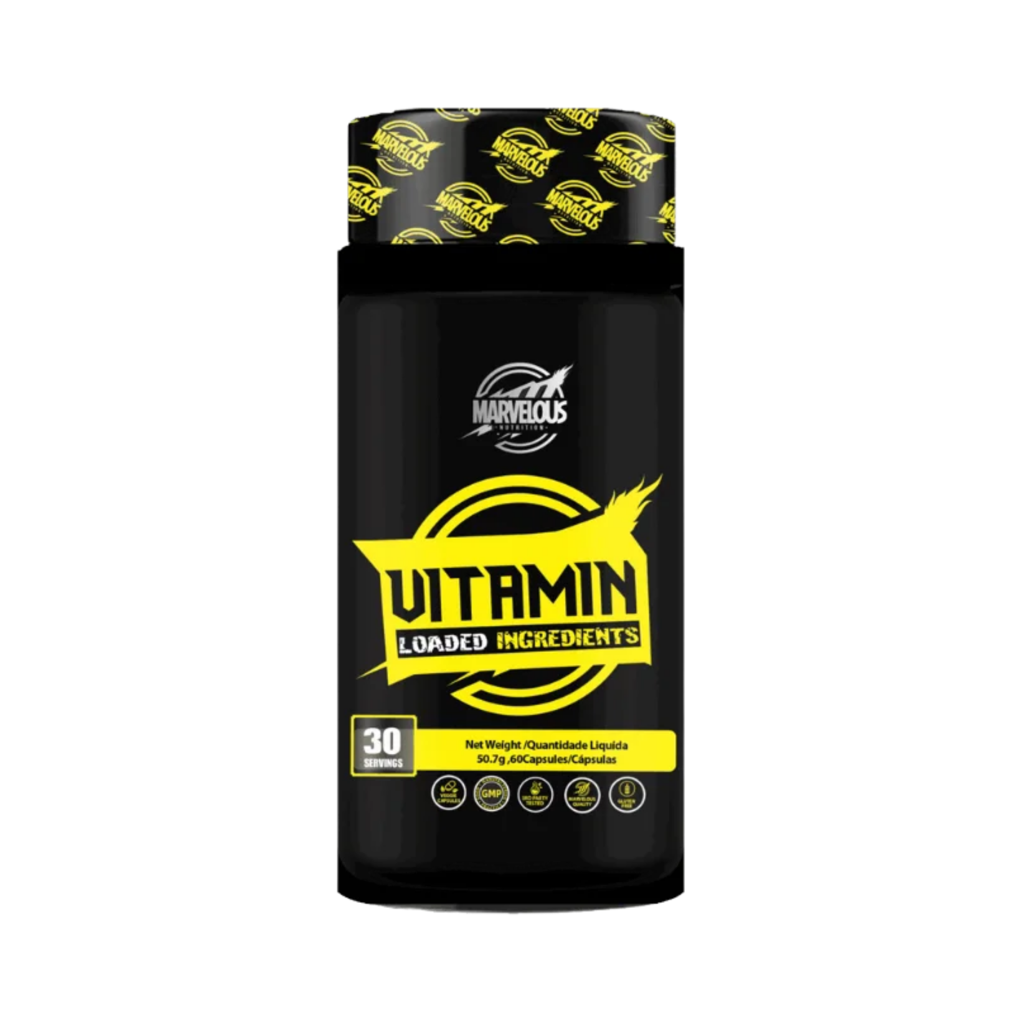 مارفليوس (Marvelous) فيتامين (Vitamin) – 60 كبسولة (30 حصة)