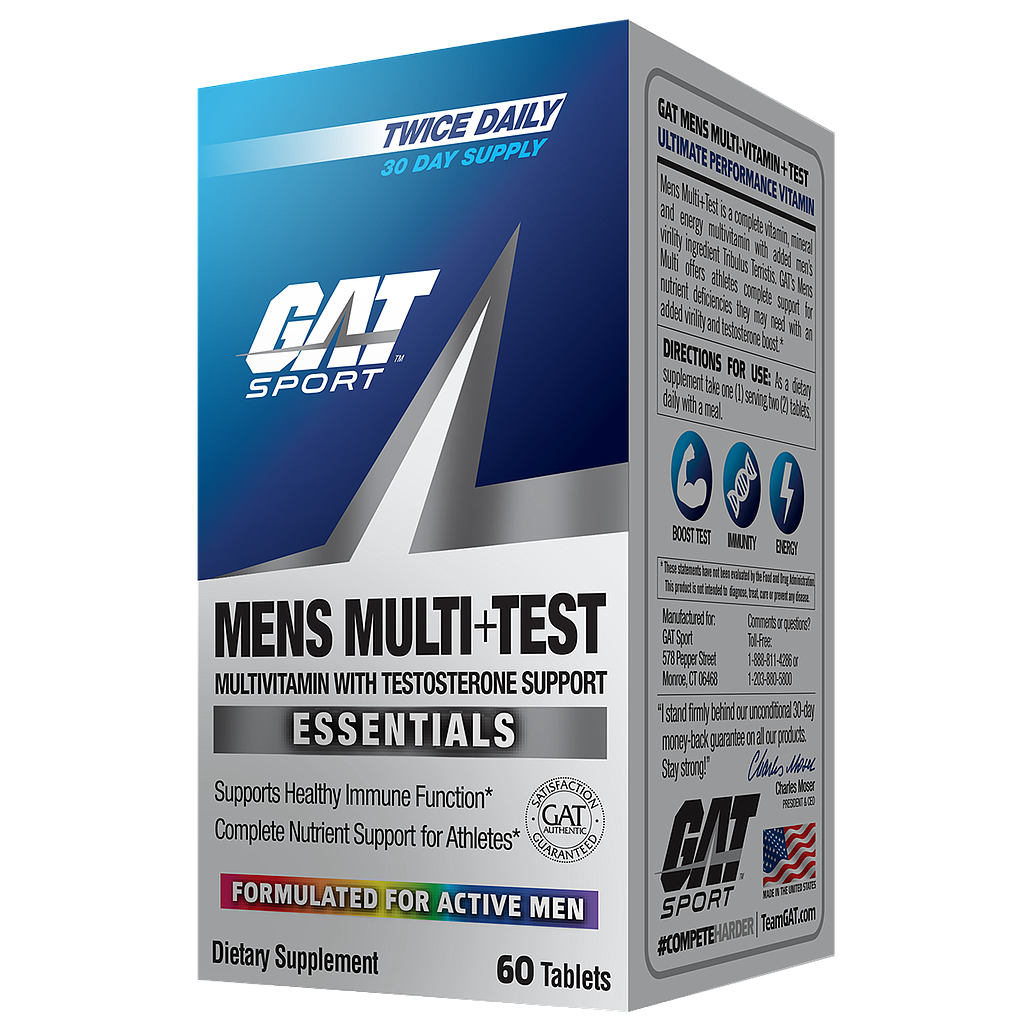 مينز مالتي + تيست (Men’s Multi + Test) – 60 قرص - جات سبورت