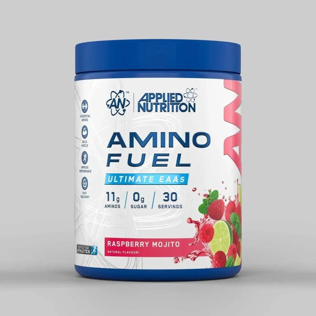 أبلايد نيوترشن (Applied Nutrition) أمينو فيول (Amino Fuel) – توت + موهيتو – 390 جم (30 حصة)